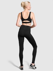 Victoria's Secret PINK Black Relay Compression Leggings - Image 2 of 3