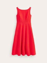 Boden Red Scarlet Ottoman Ponte Dress - Image 6 of 6