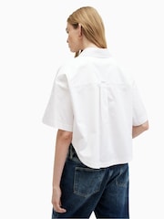 AllSaints White Joanna Shirt - Image 2 of 7
