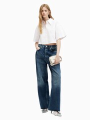 AllSaints White Joanna Shirt - Image 4 of 7