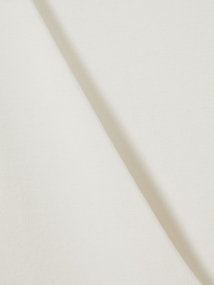 Reiss Ivory Farrah Modal Blend V-Neck Top - Image 4 of 4