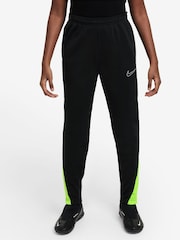 Nike Black/Volt Therma-FIT Academy Football Joggers - Image 1 of 5