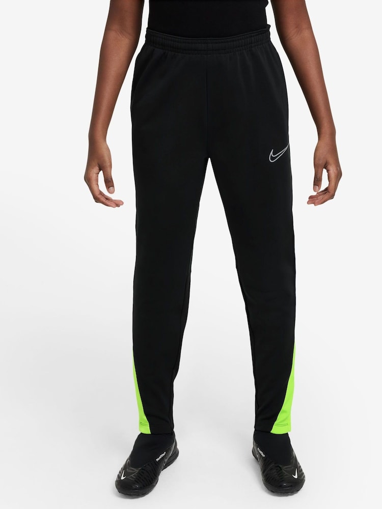 Nike Black/Volt Therma-FIT Academy Football Joggers - Image 1 of 5