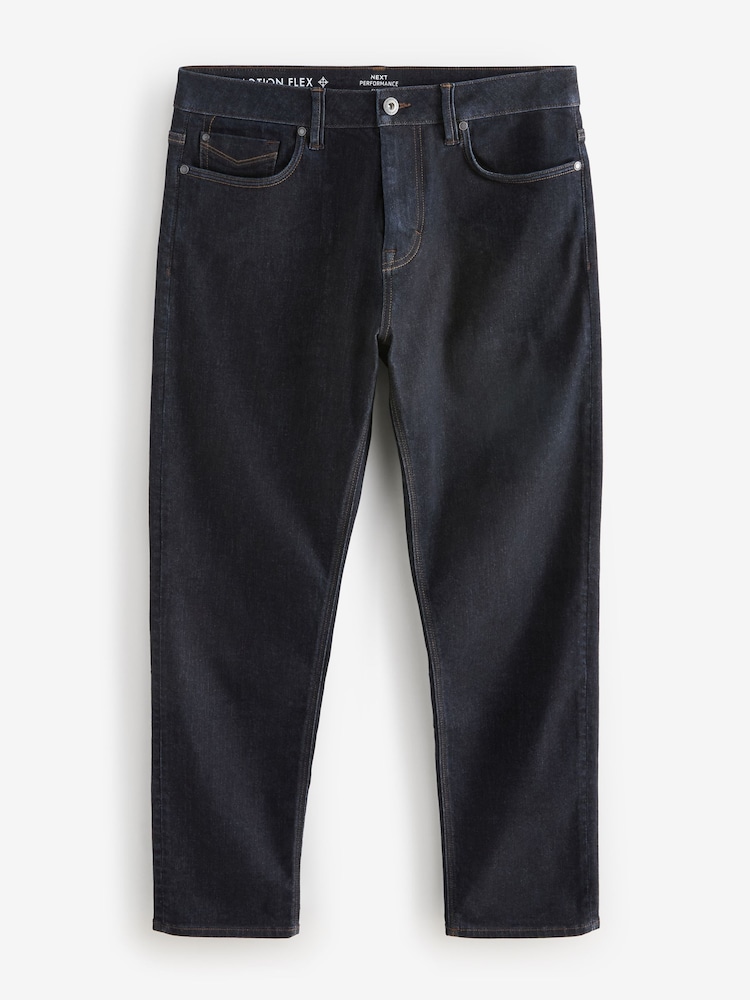 Blue Rinse Slim Fit Motionflex Jeans - Image 7 of 11