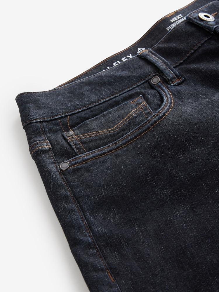 Blue Rinse Slim Fit Motionflex Jeans - Image 9 of 11