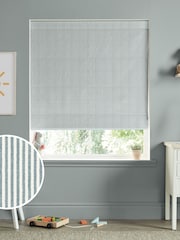 Sophie Allport Blue Stamford Stripe Made to Measure 100% Cotton Roman Blinds - Image 1 of 6