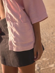 Light Pink 100% Linen Jacket - Image 6 of 8