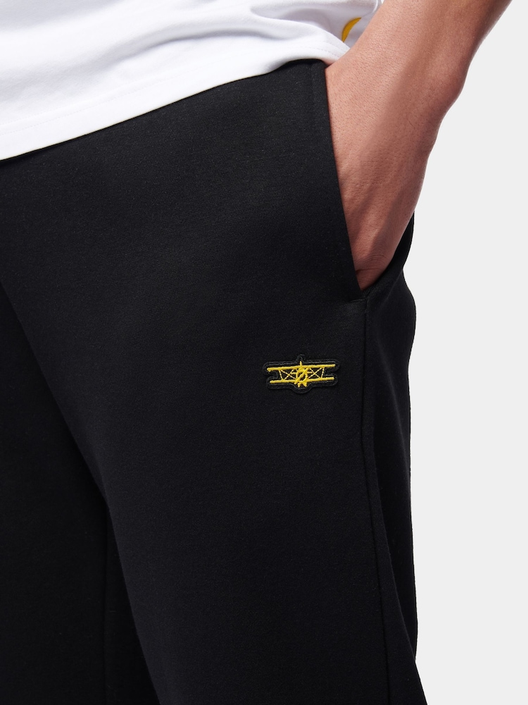 Zwart - Flyers joggingbroek met klassieke pasvorm voor heren - Image 3 of 6