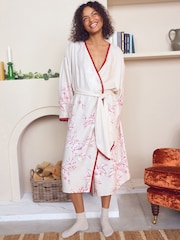 Laura Ashley Cream Pollington Roses Robe - Image 3 of 7
