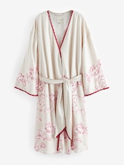 Laura Ashley Cream Pollington Roses Robe - Image 6 of 7