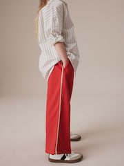 Red 100% Cotton Stripe Shirt and Joggers Set (3-16yrs) - Image 4 of 4