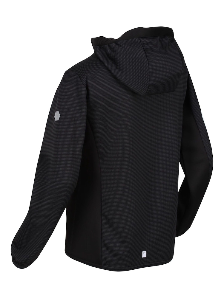 Regatta Black Junior Highton Full Zip Fleece - Image 7 of 7