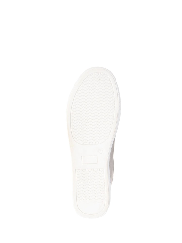 Оловянный - Jones Bootmaker Ladies Side Zip Casual Trainers - Image 7 of 7