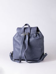 Lakeland Leather Blue Harstone Backpack - Image 2 of 6