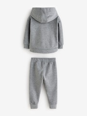 Nike Grey Infant Club Fleece Tracksuit - Image 2 of 4