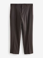 Brun - Coupe ajustée Tuxedo Pantalon de costume - Image 5 of 8