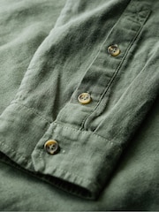 Seasalt Cornwall Green Mens Curator Shirt - Image 4 of 5