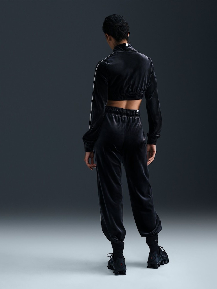 Nike Black Sportswear Collection Velour Joggers - Image 2 of 5