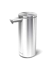 simplehuman Brushed Silver Rechargeable Sensor Soap Pump 266ml - Image 2 of 5