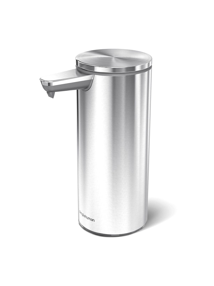 simplehuman Brushed Silver Rechargeable Sensor Soap Pump 266ml - Image 2 of 5
