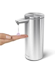 simplehuman Brushed Silver Rechargeable Sensor Soap Pump 266ml - Image 3 of 5