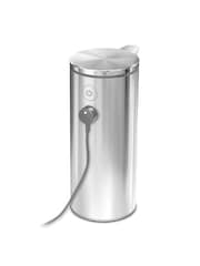 simplehuman Brushed Silver Rechargeable Sensor Soap Pump 266ml - Image 4 of 5