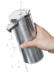simplehuman Brushed Silver Rechargeable Sensor Soap Pump 266ml - Image 5 of 5