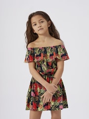 Name It Blue Printed Playsuit - Image 1 of 3