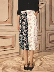 Cath Kidston Pink Pleated 100% Cotton Skirt - Image 3 of 9