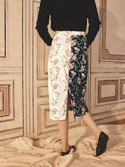 Cath Kidston Pink Pleated 100% Cotton Skirt - Image 4 of 9