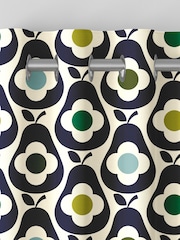 Orla Kiely Whale Blue Multi Pear Made to Measure Curtains - Image 4 of 5