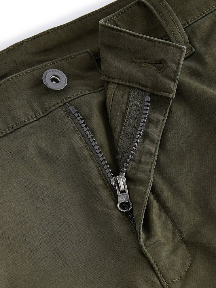 Колір хакі - стандартний крий Soft Touch Utility штани карго - Image 8 of 11