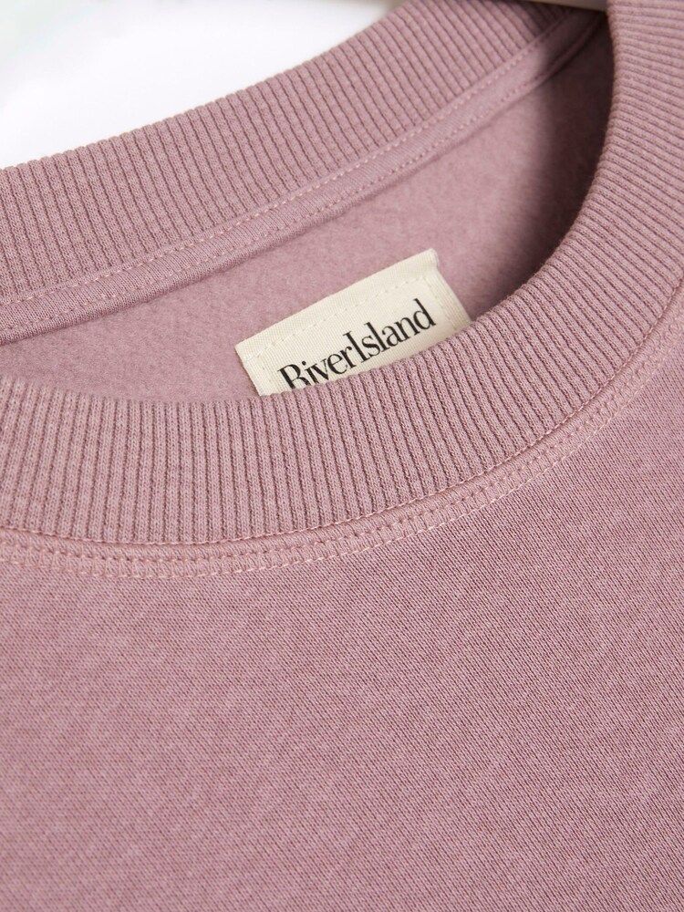 River Island Pink Broderie Frill Sweatshirt - Image 4 of 4