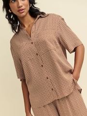 Nobodys Child Narla Brown Shirt - Image 1 of 10