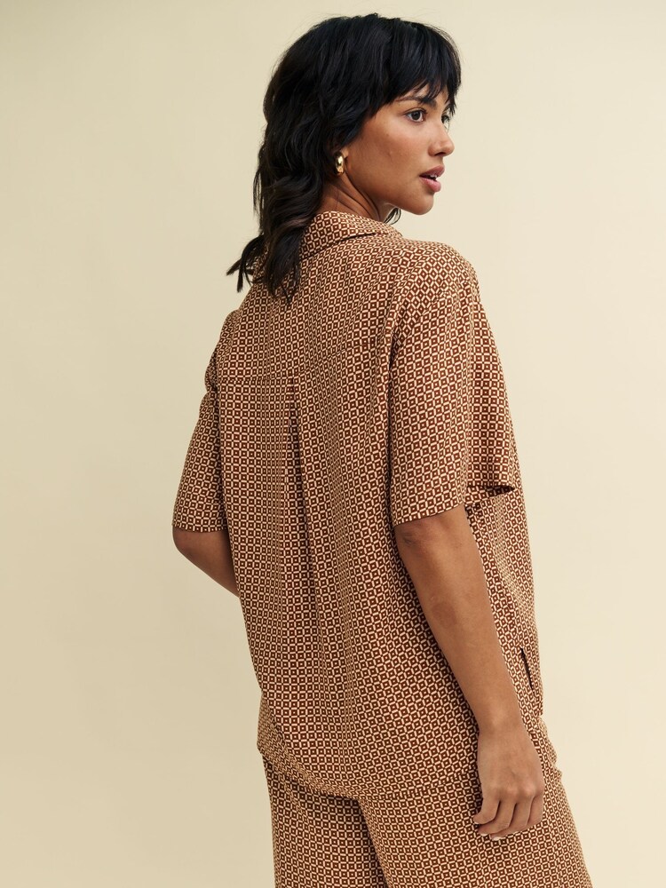 Nobodys Child Narla Brown Shirt - Image 2 of 5