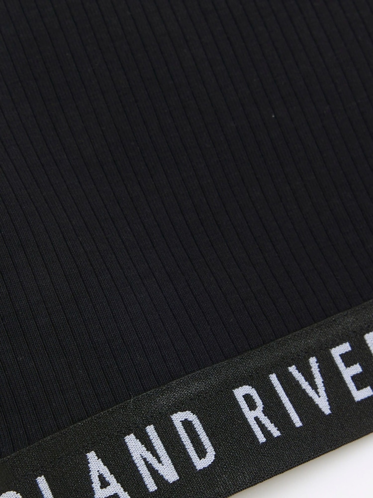 River Island Pink Girls Waistband Rib 100% Cotton Tanks 2 Pack - Image 4 of 4 River Island Pink Girls Waistband Rib 100% Cotton Tanks 2 Pack - Image 4 of 4