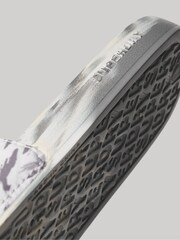 Superdry Grey Vegan Camo Pool Sliders - Image 4 of 4