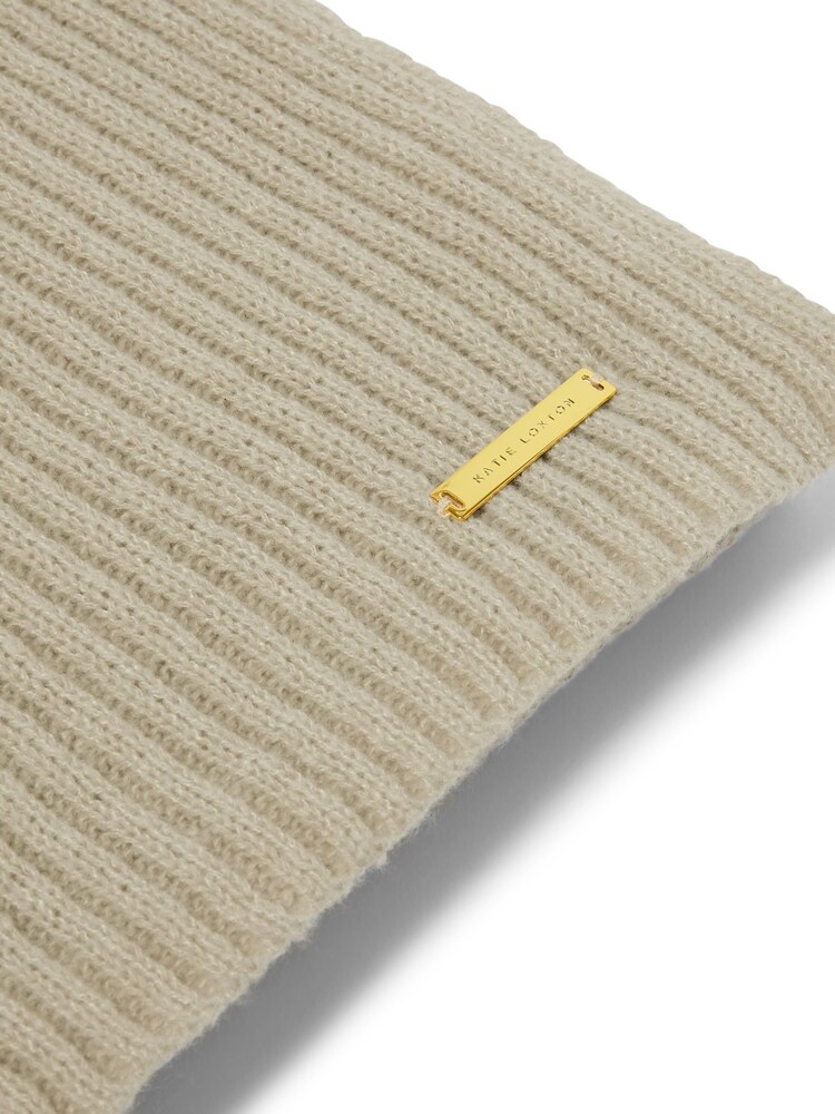 Katie Loxton Brown Knitted Scarf - Image 3 of 3 Katie Loxton Brown Knitted Scarf - Image 3 of 3
