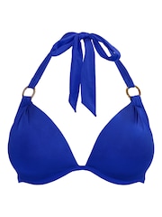 Pour Moi Blue Padded Samoa Bikini Top - Image 3 of 4