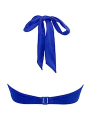 Pour Moi Blue Padded Samoa Bikini Top - Image 4 of 4