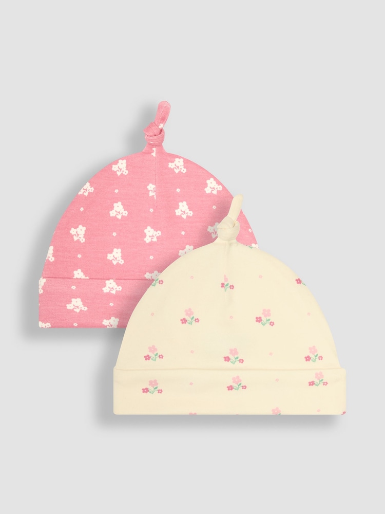 JoJo Maman Bébé Baby Hats 2 Pack - Bild 1 von 5
