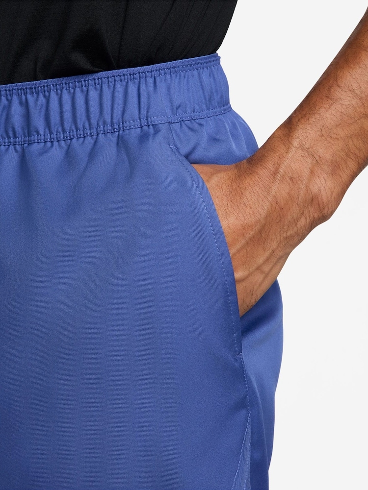Nike Blue Court Victory Dri-FIT 7" Tennis Shorts - Image 4 of 4