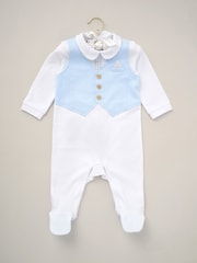 100% Cotton All-In-One Sleepsuit - Image 1 of 3