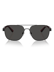 Polo Ralph Lauren Black Pillow Sunglasses - Image 1 of 5