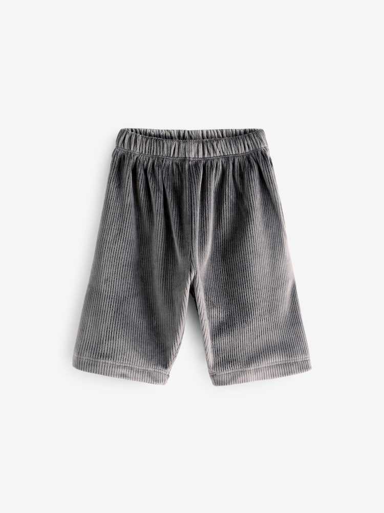 Charcoal Wide Corduroy Trousers (3mths-7yrs) - Image 2 of 5