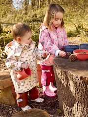 JoJo Maman Bébé Brown Bug 2 Piece Waterproof Trouser And Jacket Set - Image 10 of 10