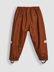 JoJo Maman Bébé Brown Bug 2 Piece Waterproof Trouser And Jacket Set - Image 5 of 10