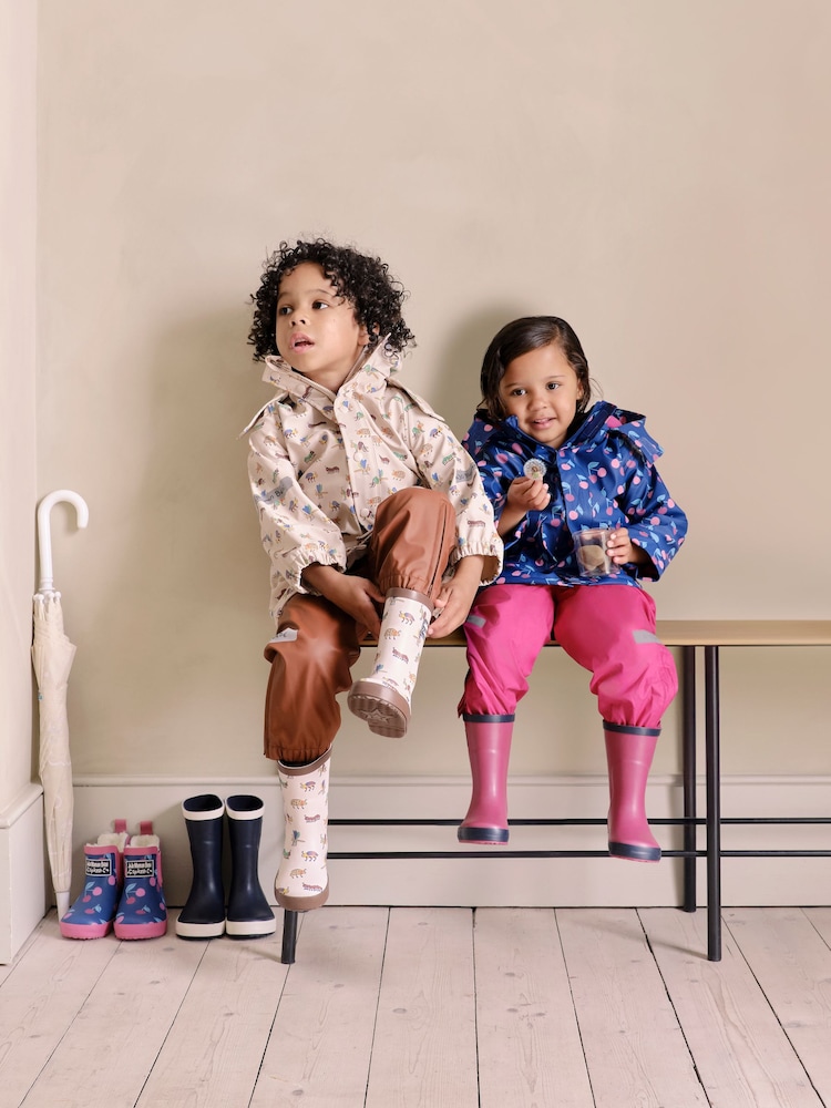 Set impermeabil de pantaloni și jachetă 2 piese JoJo Maman Bébé - Image 9 of 10