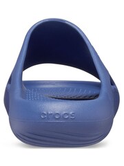 Crocs Blue Mellow Recovery Slides - Image 5 of 6