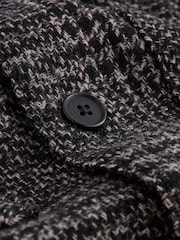 Monochrome Check Shacket Overshirt - Image 8 of 8